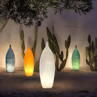Floor Lamp Resin Shade LED Ambient Light Modern | Macorin