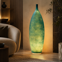 Floor Lamp Resin Shade LED Ambient Light Modern | Macorin