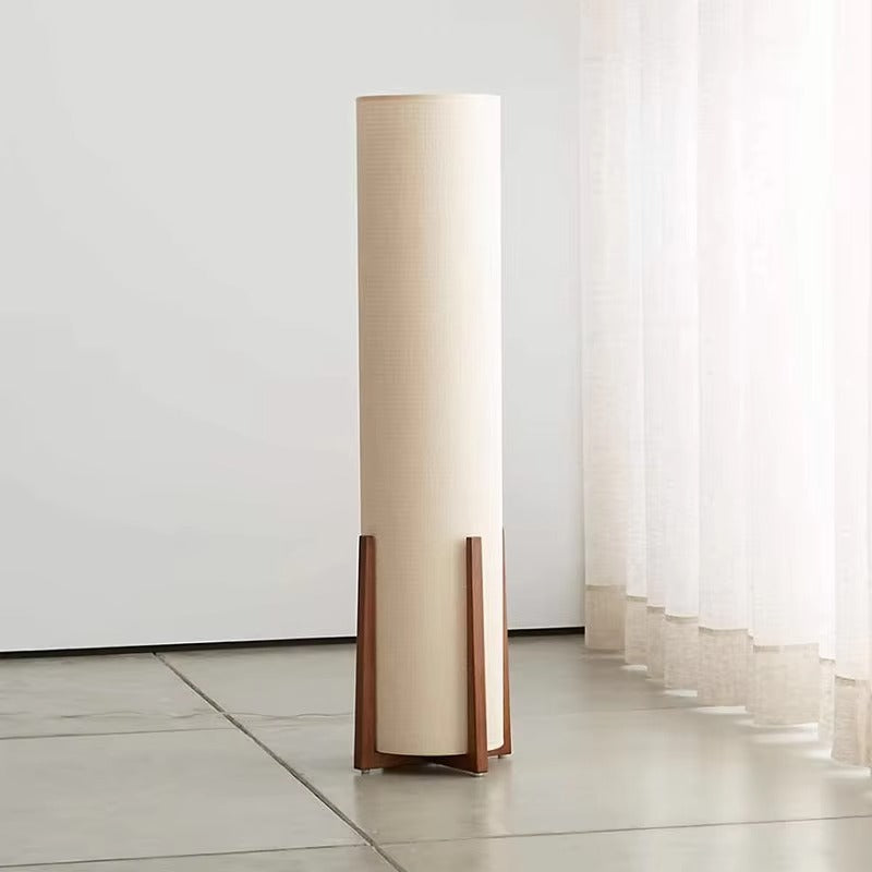 Floor Lamp Scandinavian Fabric Shade Interior Style | Junaro