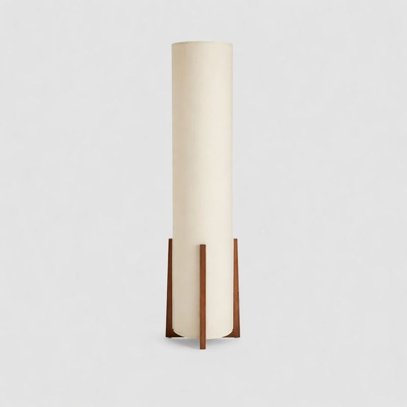 Floor Lamp Scandinavian Fabric Shade Interior Style | Junaro