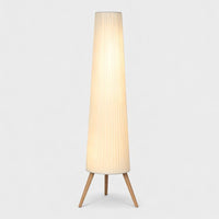 Floor Lamp Tripod Wood Adjustable Brightness Nordic Style | Nardivo