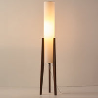 Floor Lamp Walnut Wood Scandinavian Style | Tolvia