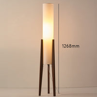 Floor Lamp Walnut Wood Scandinavian Style | Tolvia