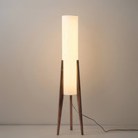 Floor Lamp Walnut Wood Scandinavian Style | Tolvia