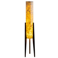Floor Lamp Walnut Wood Scandinavian Zen Lighting | Wabiro