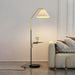 Floor Lamp with Black Tray Table Modern Style | Tenaro