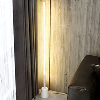 Floor Lamp with Linear Metal Frame Modern Style | Velinor