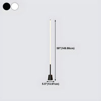 Floor Lamp with Linear Metal Frame Modern Style | Velinor