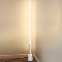 Floor Lamp with Linear Metal Frame Modern Style | Velinor