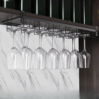 Glass Rack for Wine with Metal Alloy Art Deco Style | Vivion
