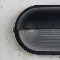 Industrial Metal Glass Wall Light Outdoor | Nautica
