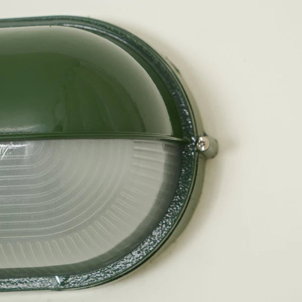 Industrial Metal Glass Wall Light Outdoor | Nautica