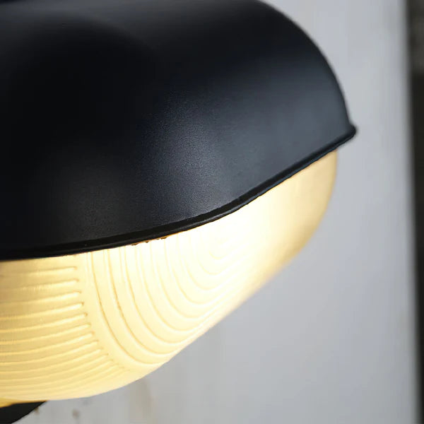 Industrial Metal Glass Wall Light Outdoor | Nautica