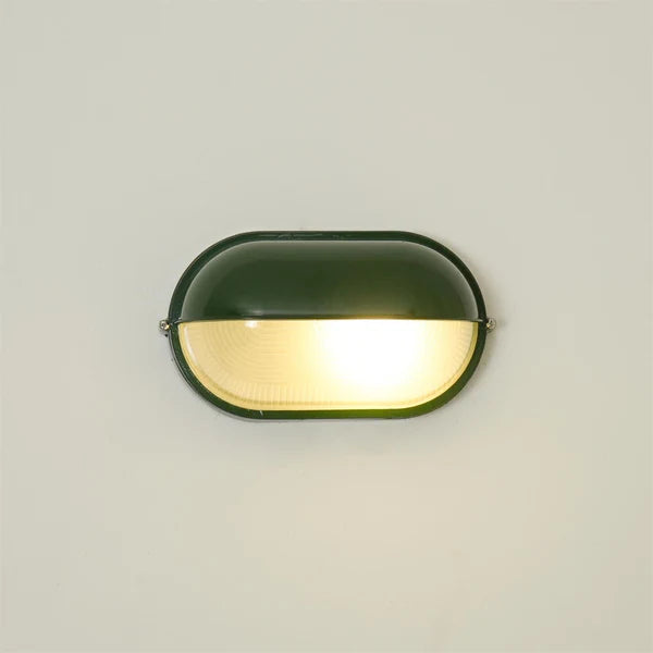Industrial Metal Glass Wall Light Outdoor | Nautica