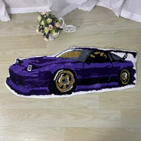 Kids Car Rug Wool Cartoon Playroom Decor | Mataro