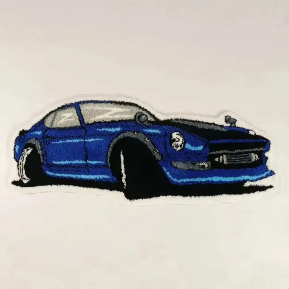 Kids Car Rug Wool Cartoon Playroom Decor | Mataro