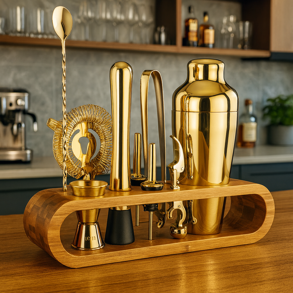 Kitchen Cocktail Set Stainless Steel Modern Bar | Sterino