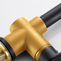 Kitchen Faucet Copper Swivel Spout Modern Design | Tapvora