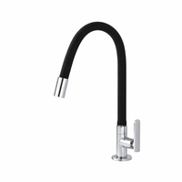 Kitchen Faucet High Arch Chrome Modern Design | Aquiver