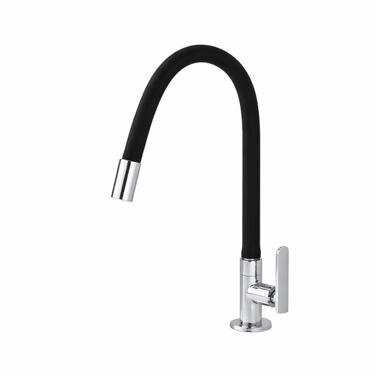Kitchen Faucet High Arch Chrome Modern Design | Aquiver