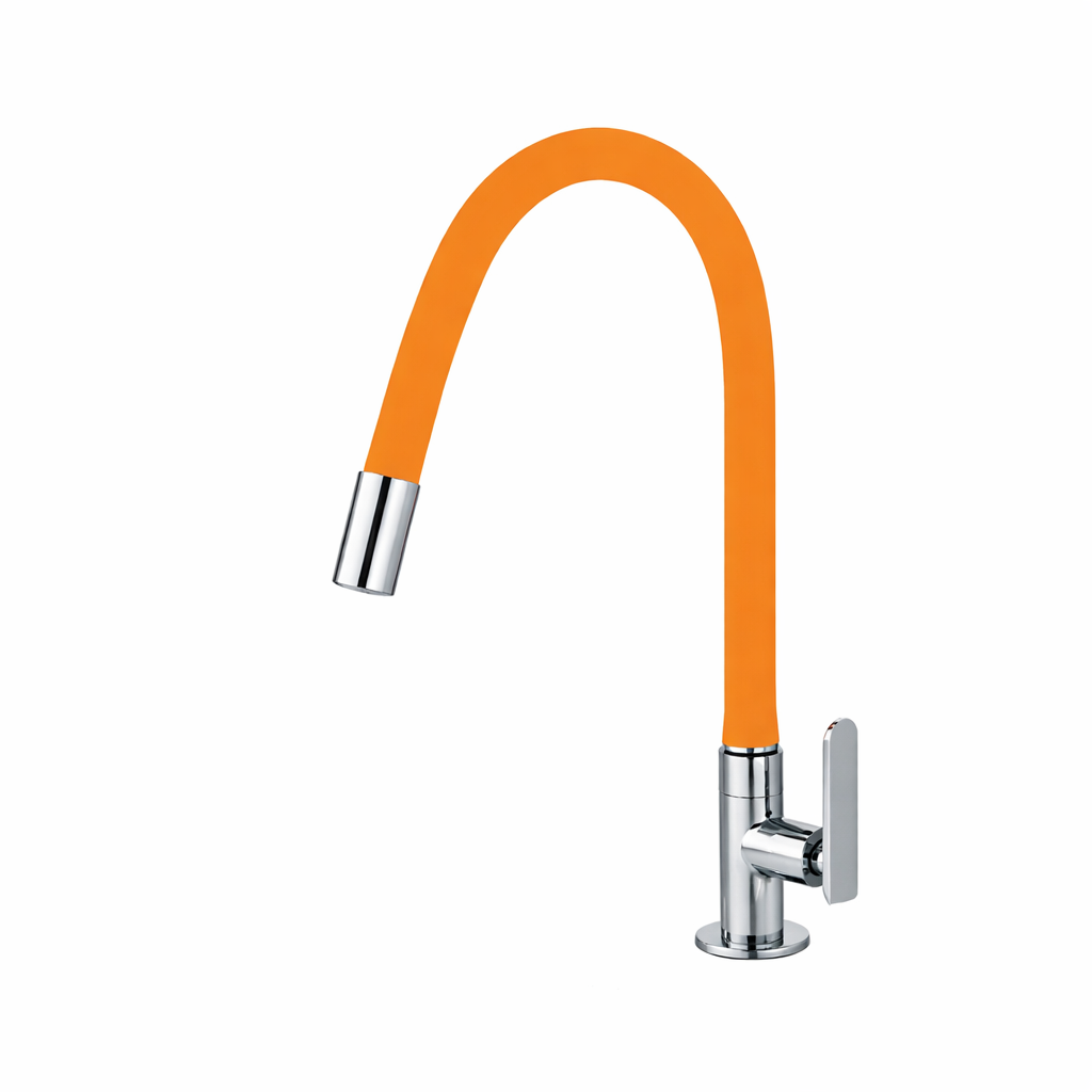 Kitchen Faucet High Arch Chrome Modern Design | Aquiver