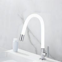 Kitchen Faucet High Arch Chrome Modern Design | Aquiver