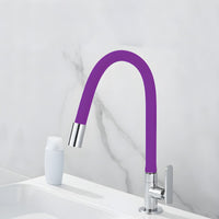 Kitchen Faucet High Arch Chrome Modern Design | Aquiver