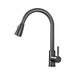 Kitchen Faucet Pull Spray High Arch Swivel Modern | Aquviro