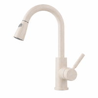 Kitchen Faucet Pull Spray High Arch Swivel Modern | Aquviro