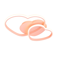 LED Ceiling Light for Girls Room Heart Shaped | Lumina