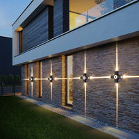 LED Cross Wall Light Outdoor Modern Design | Luxvion