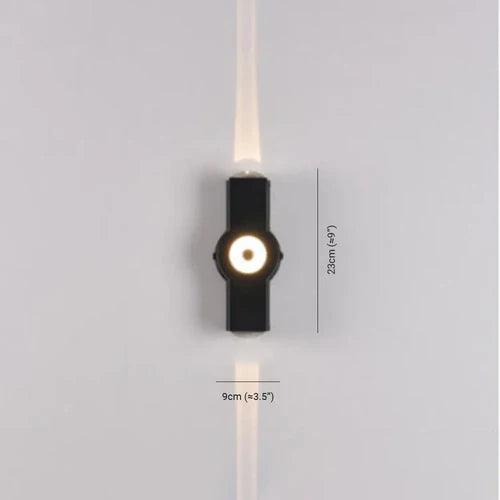 LED Cross Wall Light Outdoor Modern Design | Luxvion