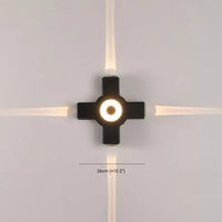 LED Cross Wall Light Outdoor Modern Design | Luxvion