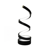 LED Table Lamp Spiral Design Dimmable with 3 Light Modes | Pavula
