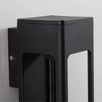 Metal LED Wall Light Outdoor Minimalist Design | Solitha