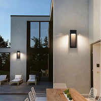 Metal LED Wall Light Outdoor Minimalist Design | Solitha