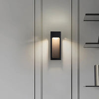 Metal LED Wall Light Outdoor Minimalist Design | Solitha