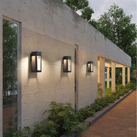 Metal LED Wall Light Outdoor Minimalist Design | Solitha