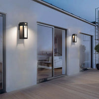 Metal LED Wall Light Outdoor Minimalist Design | Solitha