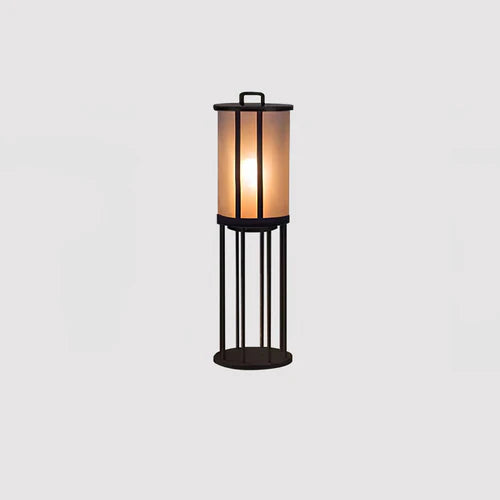 Modern Acrylic Outdoor Lantern Pillar Light | Lunavo