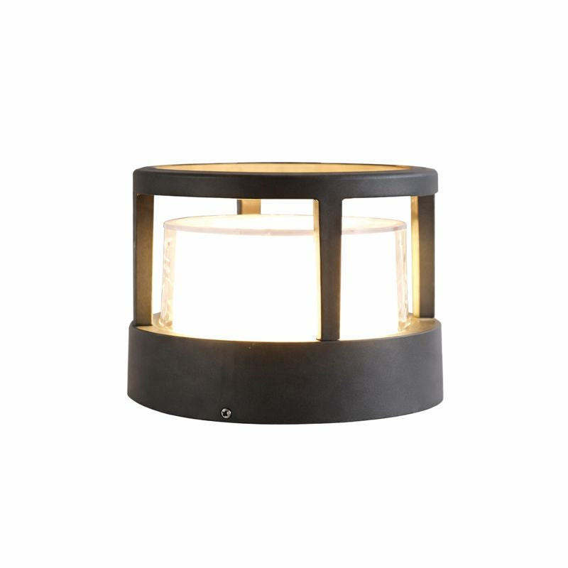 Modern Metal Acrylic Bollard Light Outdoor Garden | Tunero
