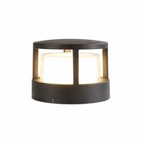 Modern Metal Acrylic Bollard Light Outdoor Garden | Tunero