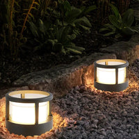 Modern Metal Acrylic Bollard Light Outdoor Garden | Tunero