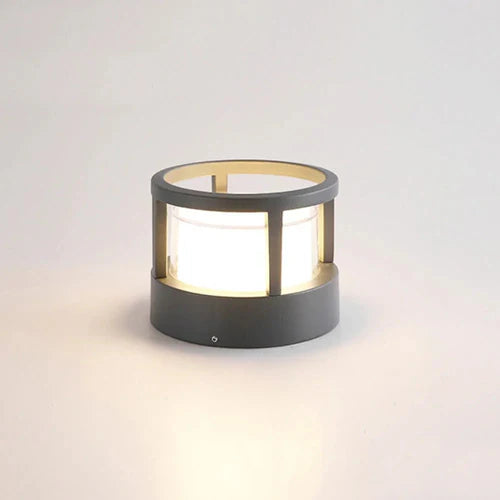 Modern Metal Acrylic Bollard Light Outdoor Garden | Tunero