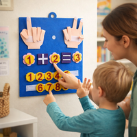Montessori Toy Felt Counting Board Math Set | Numerio