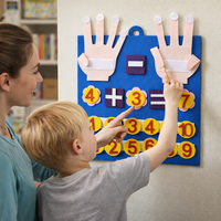 Montessori Toy Felt Counting Board Math Set | Numerio