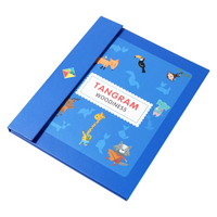 Montessori Toy Magnetic Tangram Puzzle | Maglori