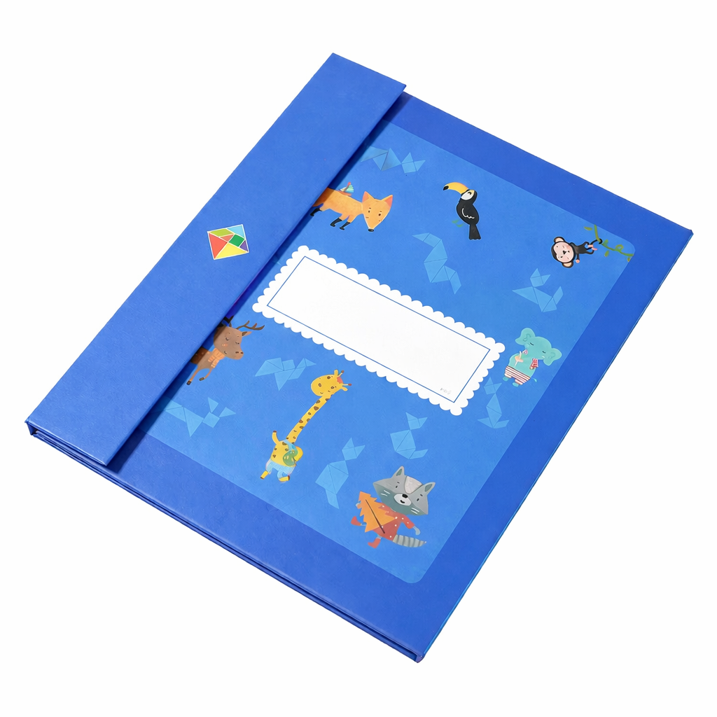 Montessori Toy Magnetic Tangram Puzzle | Maglori