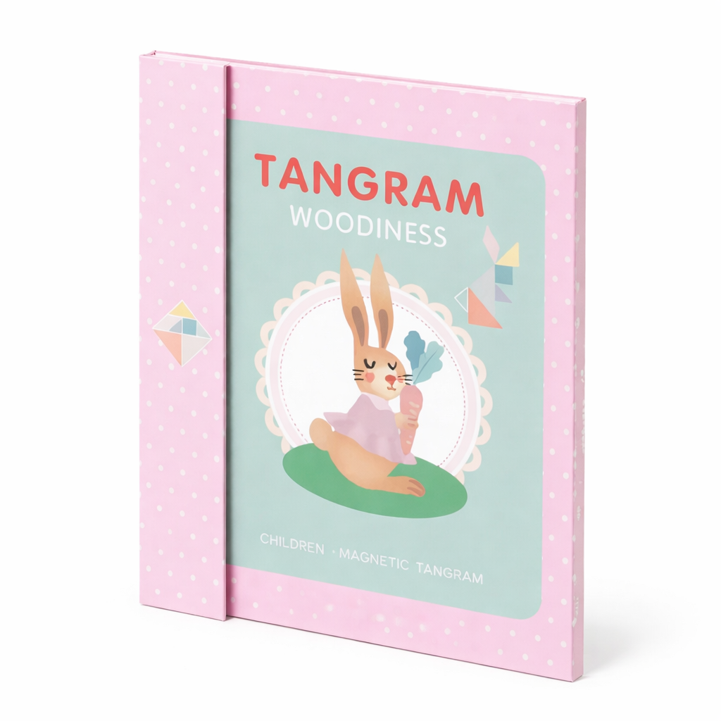 Montessori Toy Magnetic Tangram Puzzle | Maglori