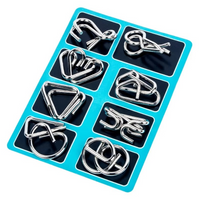 Montessori Toy Metal Wire Puzzle Set | Nexaro